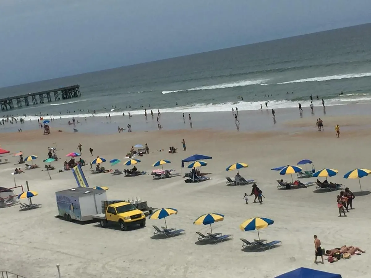 Apartmán Ocean Breeze - Direct Ocean Front-Pool Is Open Daytona Beach USA
